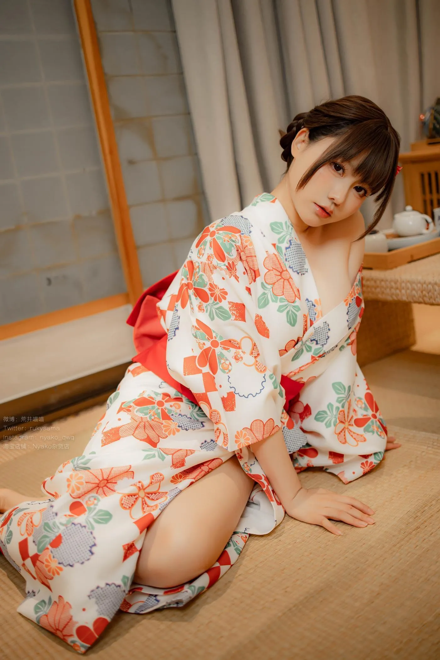 Nyako喵子 – NO.58 和风烂漫正片自拍-电子版41 和风烂漫-浴衣 [86P]插图2